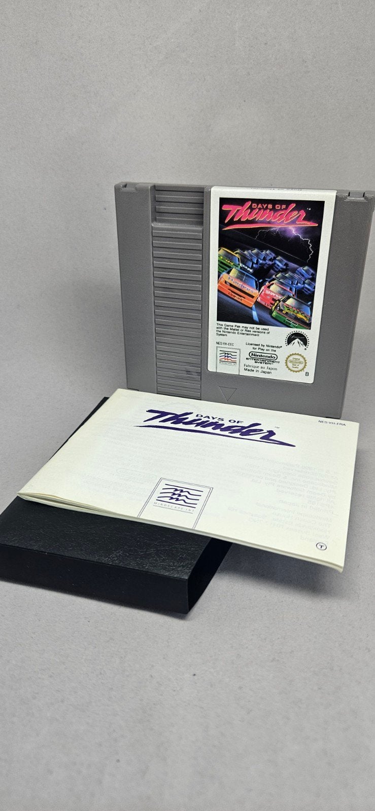 Days of Thunder NES - Compleet met handleiding, Gebruikt, 1 speler, Racen en Vliegen, Ophalen of Verzenden
