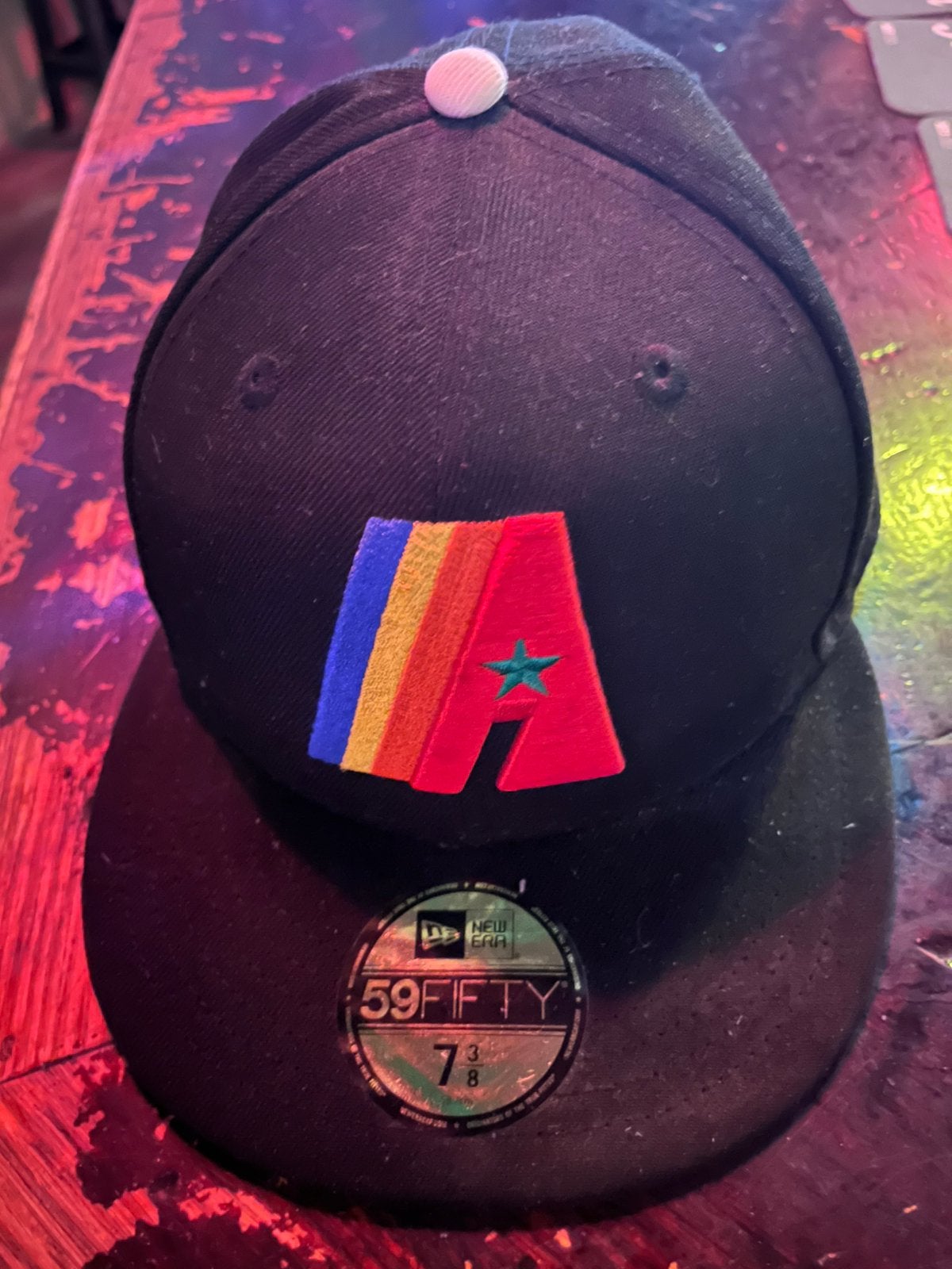 oroginele new era pet houston, Ophalen of Verzenden, Zo goed als nieuw
