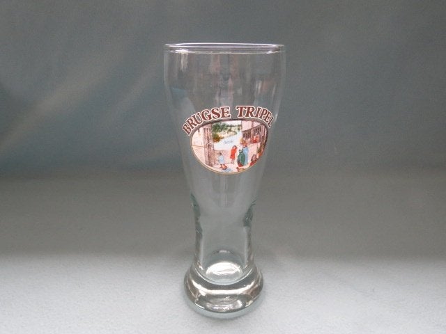 Groot bierglas Brugse Tripel ZGAN, Verzamelen, Biermerken, Ophalen of Verzenden, Zo goed als nieuw, Glas of Glazen, Overige merken