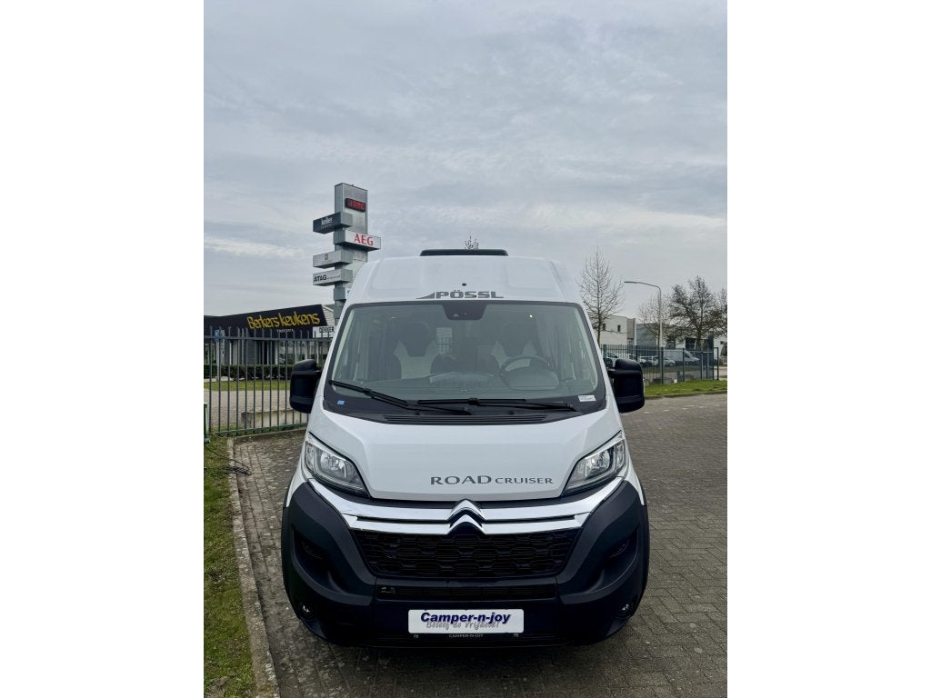 Pössl Roadcruiser, Caravans en Kamperen, Buscamper of Camperbus, Ringverwarming, Dakluik, Koelkast
