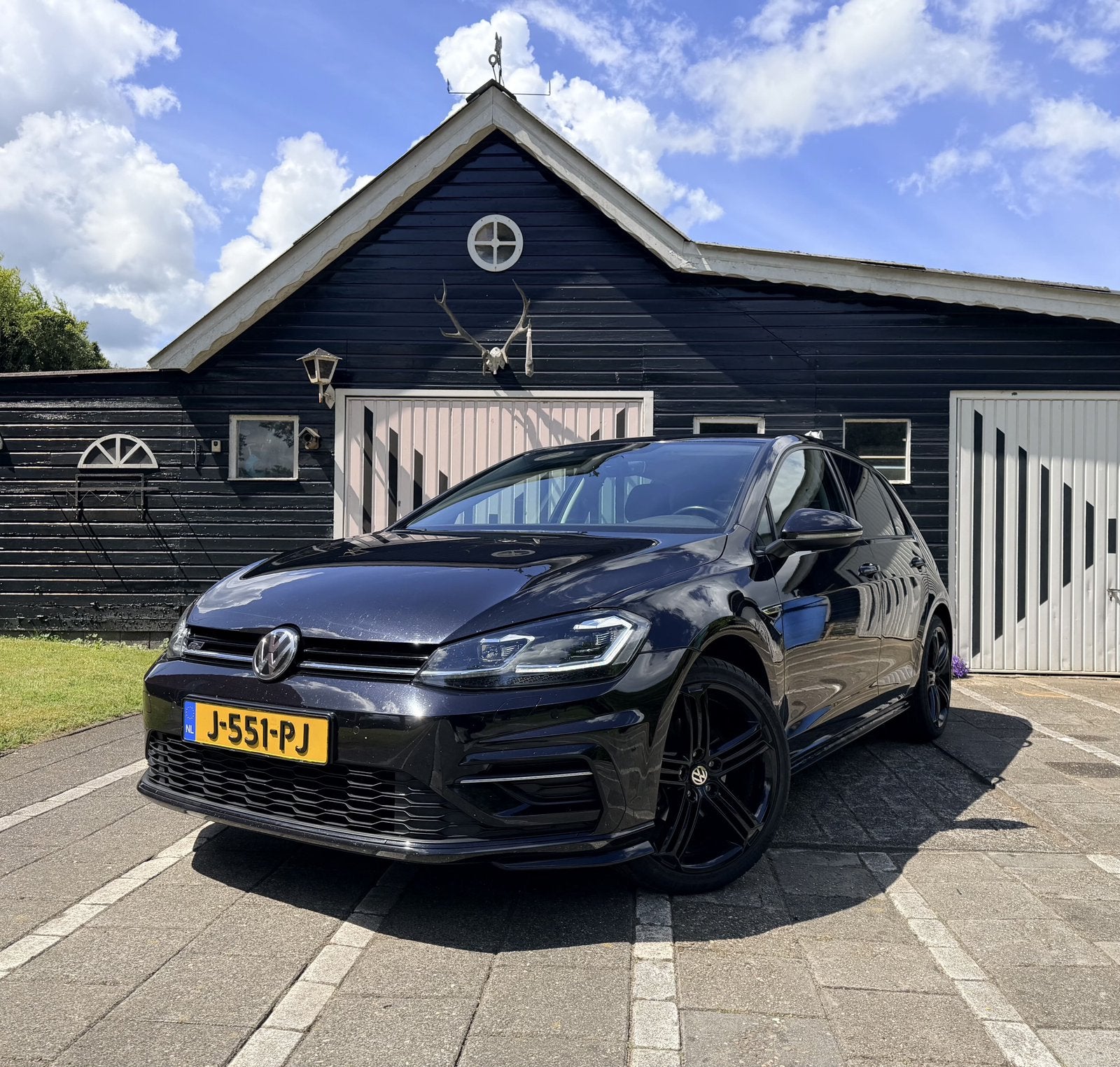 Volkswagen Golf 1.5 TSI 150pk 5D 2019 Zwart, Voorwielaandrijving, Stof, 1498 cc, Zwart