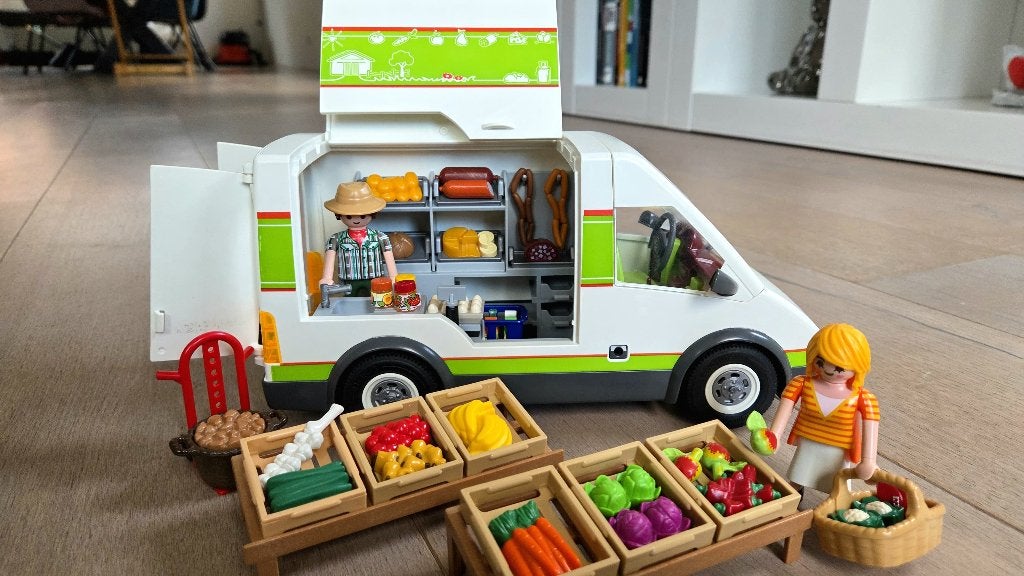 PLAYMOBIL Country Marktkraamwagen - 70134, Kinderen en Baby's, Complete set, Voertuig, Ophalen of Verzenden, Zo goed als nieuw