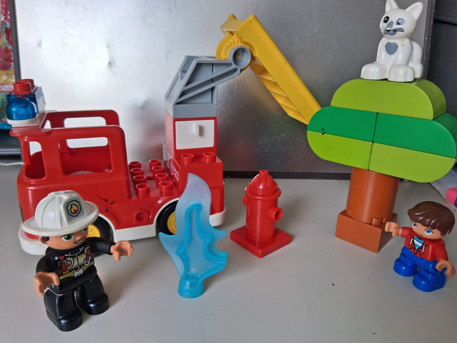 Duplo brandweer, Ophalen of Verzenden, Zo goed als nieuw, Duplo