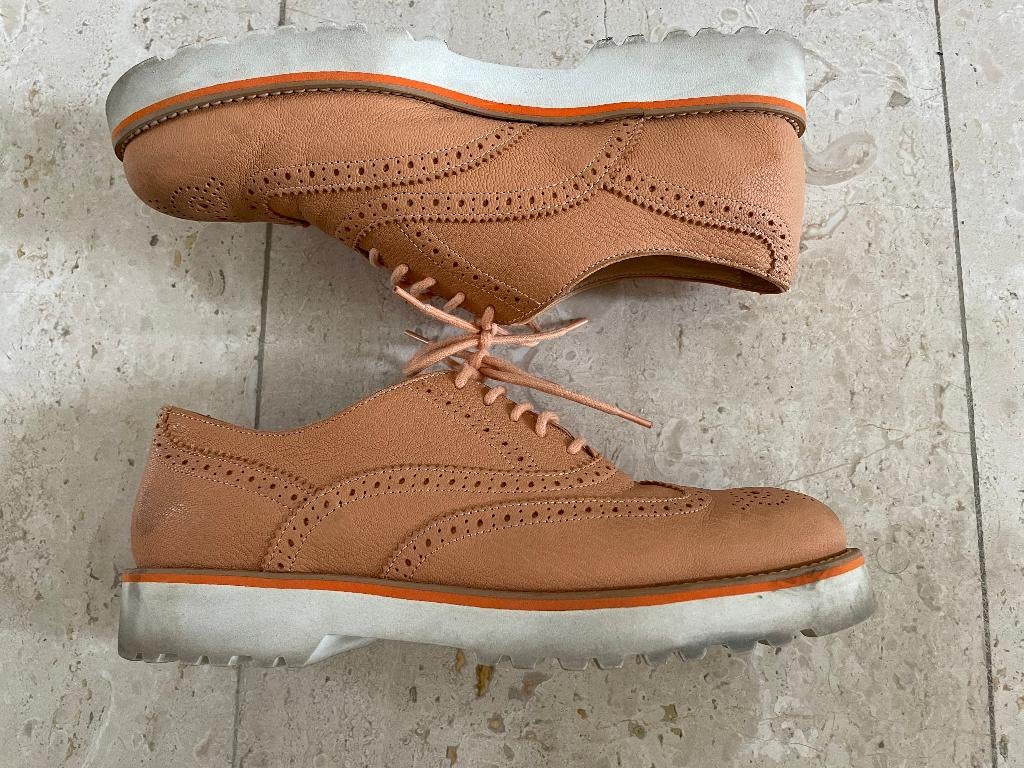 HOGAN: z.g.a.n. broques maat 37,5 - 38, Kleding | Dames, Schoenen, Bruin, Verzenden, HOGAN, Sneakers of Gympen