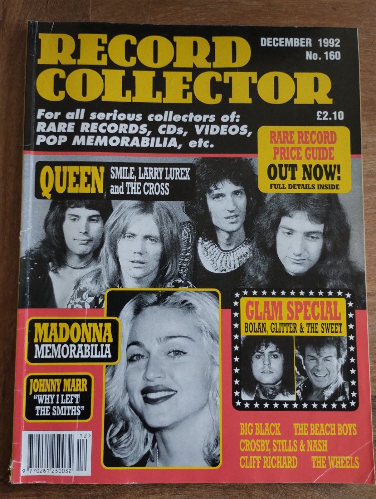 Record Collector Magazine December 1992 - Queen, Madonna, Boeken, Ophalen of Verzenden, Gelezen, Artiest