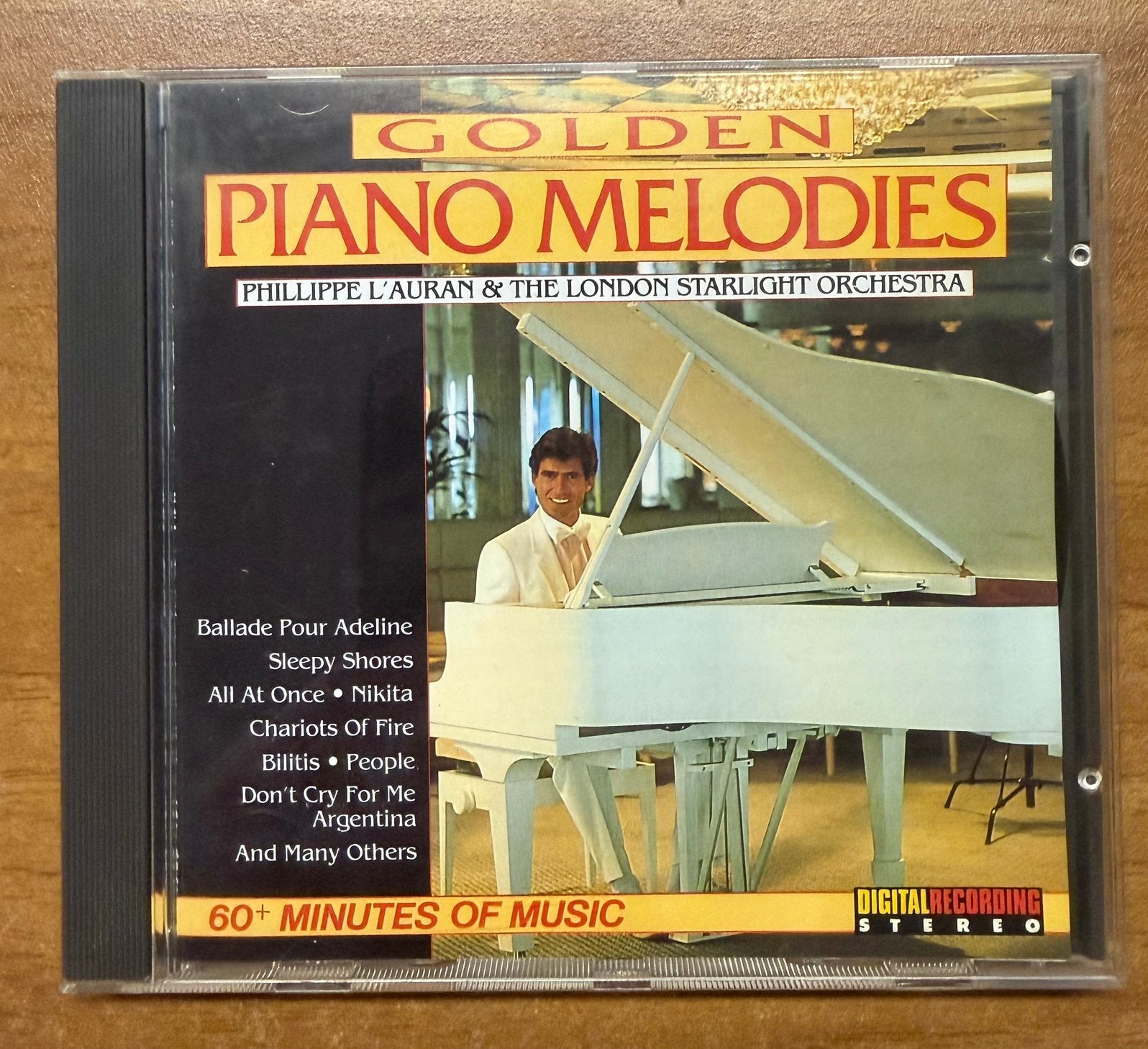 GOLDEN PIANO MELODIES  CD, Cd's en Dvd's, Cd's | Instrumentaal, Easy listening, Ophalen of Verzenden, Zo goed als nieuw, Verzamelalbum