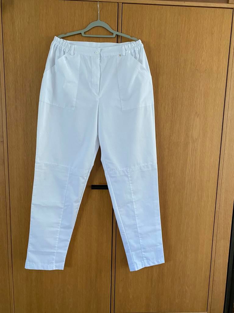 De Berkel zorgkleding-damesbroek, Kleding | Dames, Wit, Maat 46/48 (XL) of groter, Ophalen of Verzenden, Zo goed als nieuw
