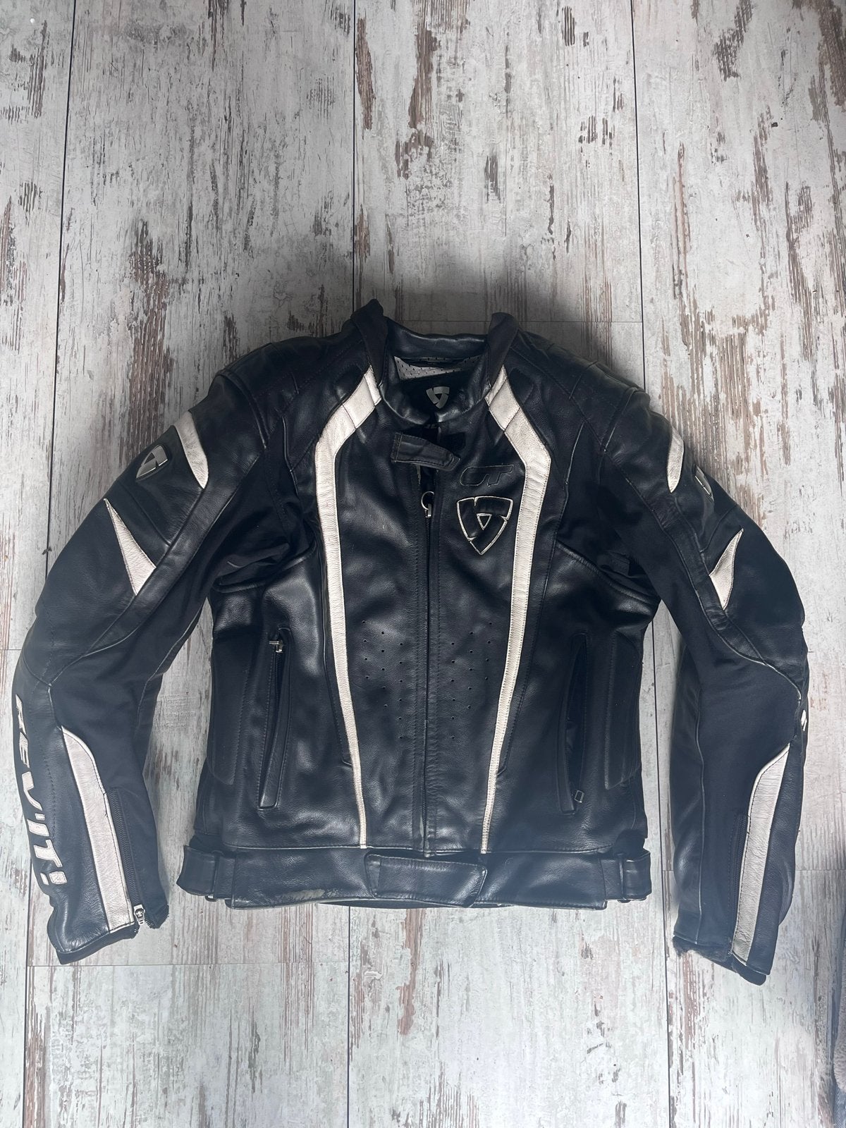 Rev'it! Leren Motorpak - Jas 52, Broek 50, Ophalen of Verzenden, Tweedehands, Heren, Combipak