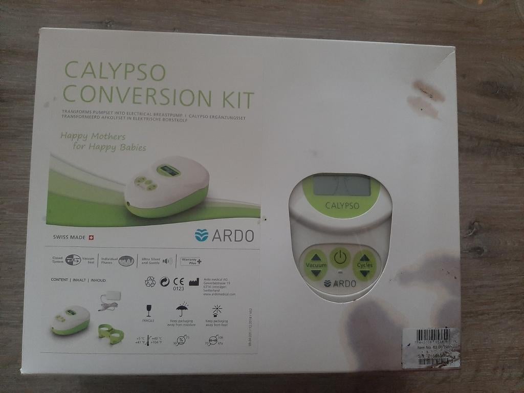 Ardo Calypso elektrische borstkolf - Zo goed als nieuw, Ophalen of Verzenden, Zo goed als nieuw, Borstkolf
