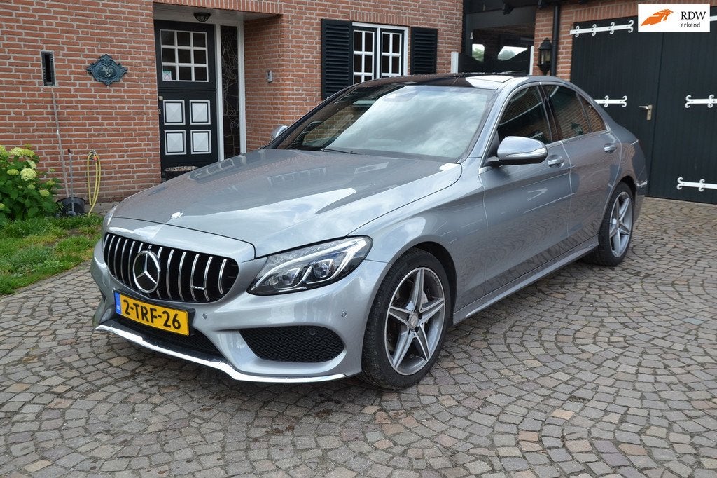 Mercedes-Benz C-klasse 200 Ambition Comfort AMG-Line - Autom, Automaat, 4 cilinders, Automatische klimaatregeling, 184 pk