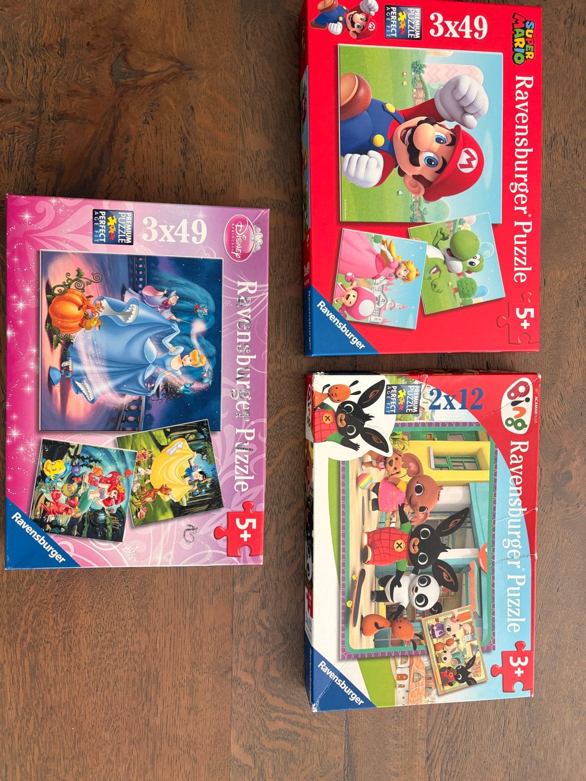 Ravensburger Puzzels: Super Mario, Disney Prinsessen, Bing, Kinderen en Baby's, Speelgoed | Kinderpuzzels, Ophalen of Verzenden