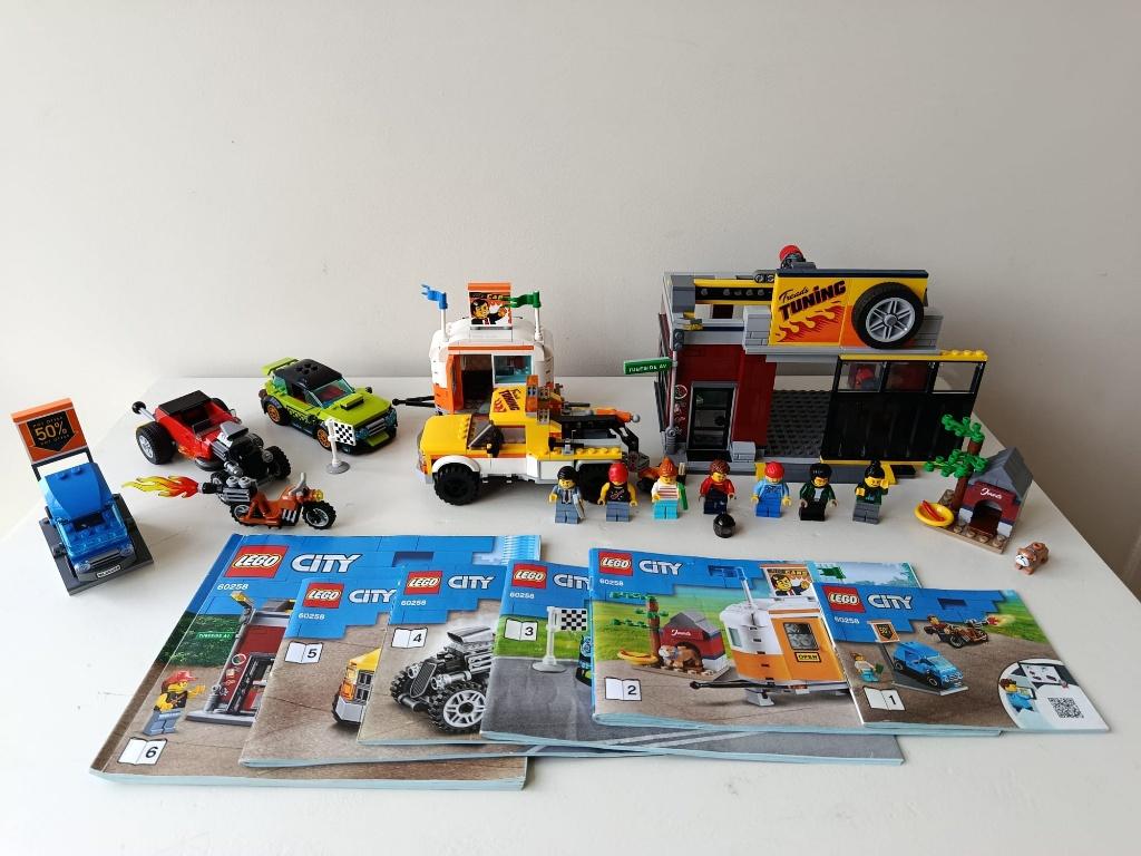 Lego City 60258 Garage Tuningshop | Compleet, City, Lego, Ophalen of Verzenden, Complete set
