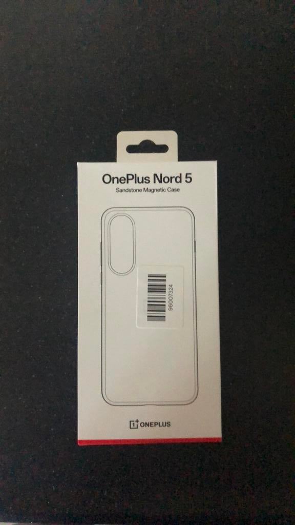 OnePlus Nord 5 Sandstone Magnetic Case, Ophalen of Verzenden, Zo goed als nieuw, Bescherming, Overige merken