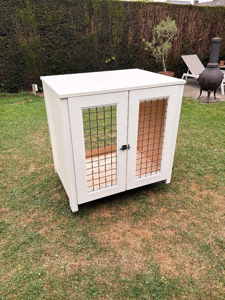 Hondenhok Op maat gemaakt, Dieren en Toebehoren, Ophalen, 65 tot 100 cm, Hondenhok, Zo goed als nieuw