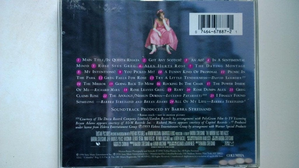 Barbra Streisand & Marvin Hamlisch - The Mirror Has Two Face, Ophalen of Verzenden, Zo goed als nieuw