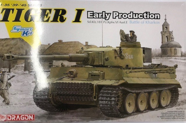 Coelianmodels, Dragon, 6950, Tiger I Early, 1/35, € 82,-, Hobby en Vrije tijd, Modelbouw | Auto's en Voertuigen, Overige merken