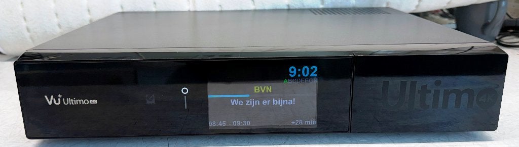 VU+Ultimo 4K satelliet ontvanger, Ophalen of Verzenden, Zo goed als nieuw, Decoder