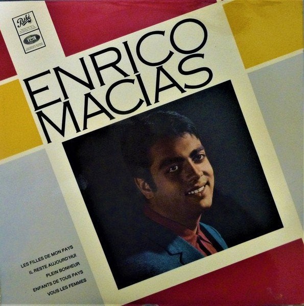 LP - Enrico Macias ‎– Enrico Macias, Gebruikt, Ophalen of Verzenden, 1960 - 1969, 12 inch