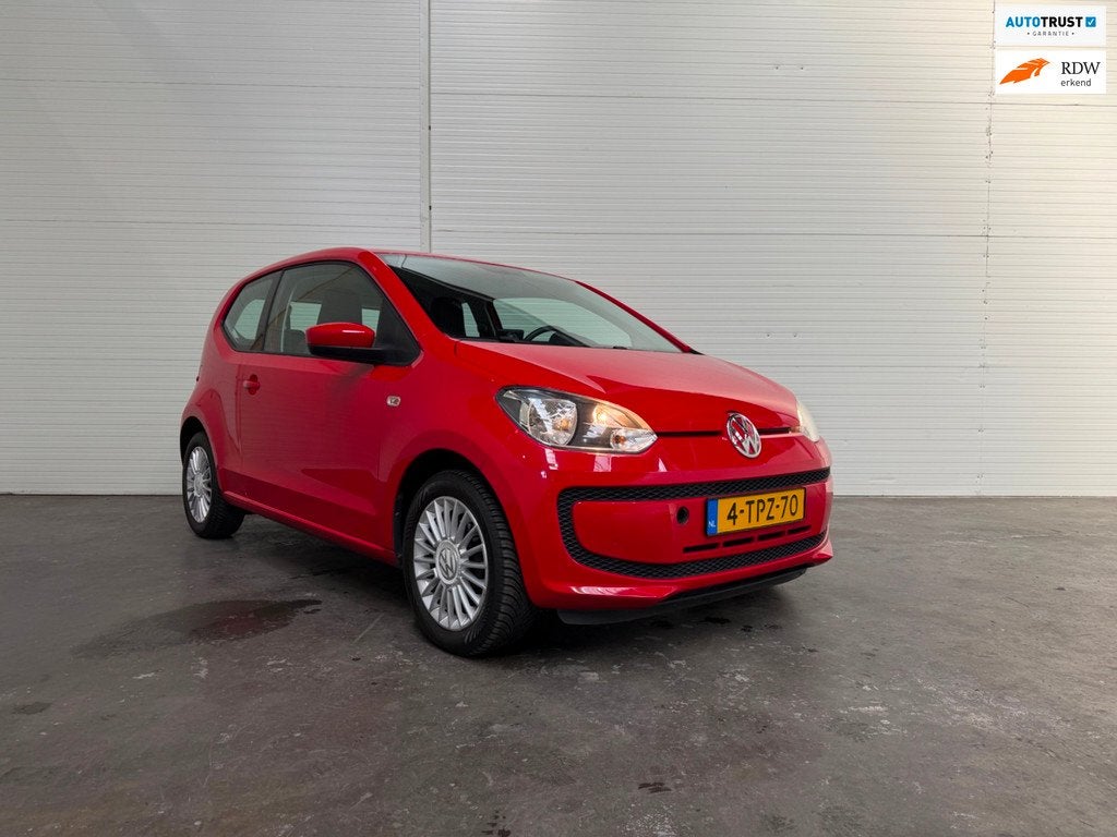 Volkswagen Up! 1.0 move up! LMV 15 inch / airco /, Euro 5, Stof, Gebruikt, 4 stoelen