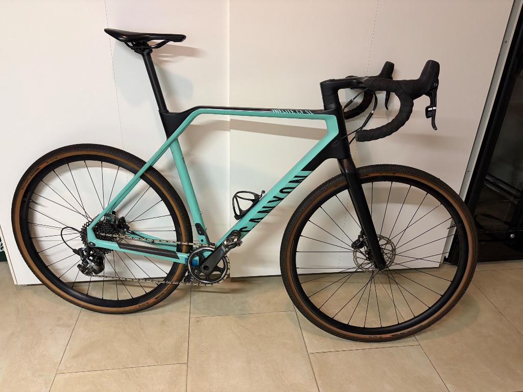 Canyon Inflite CF SL cyclocross gravelbike maat L Sram Force, 28 inch, Gebruikt, 10 tot 15 versnellingen, 57 tot 61 cm