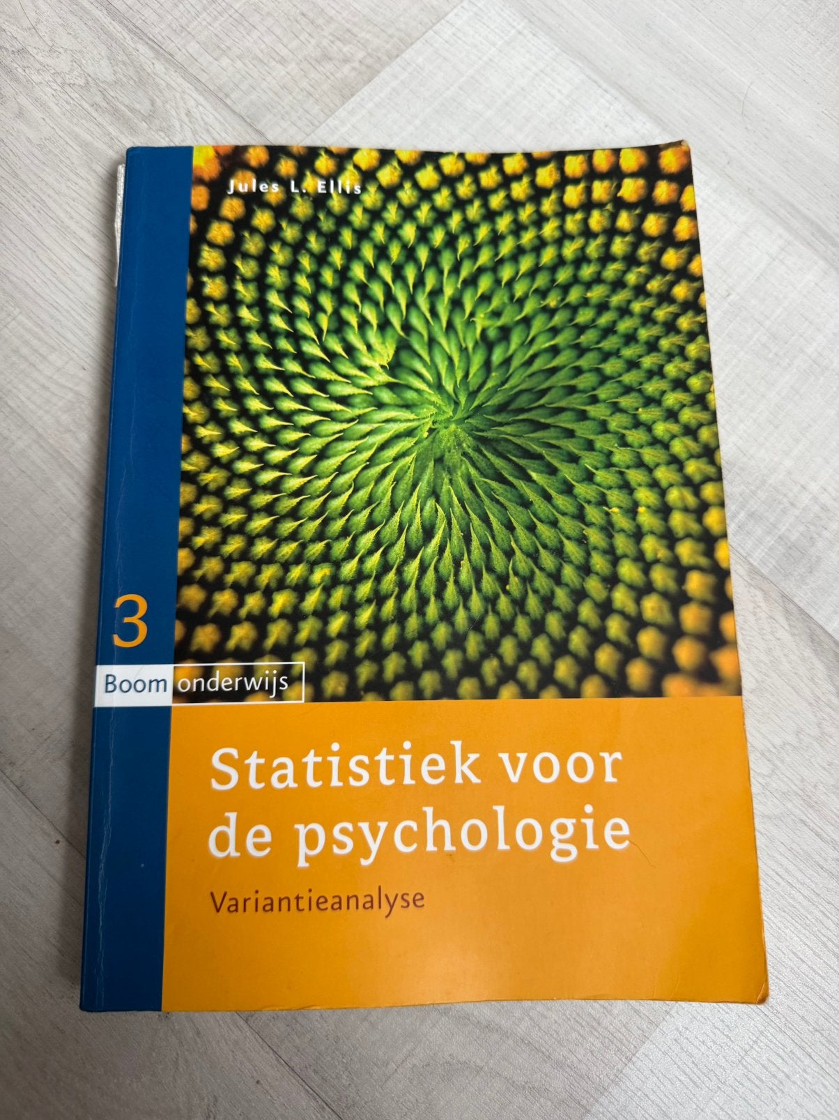 Statistiek voor de psychologie 3, 9789085063766, Ophalen of Verzenden, Zo goed als nieuw, WO