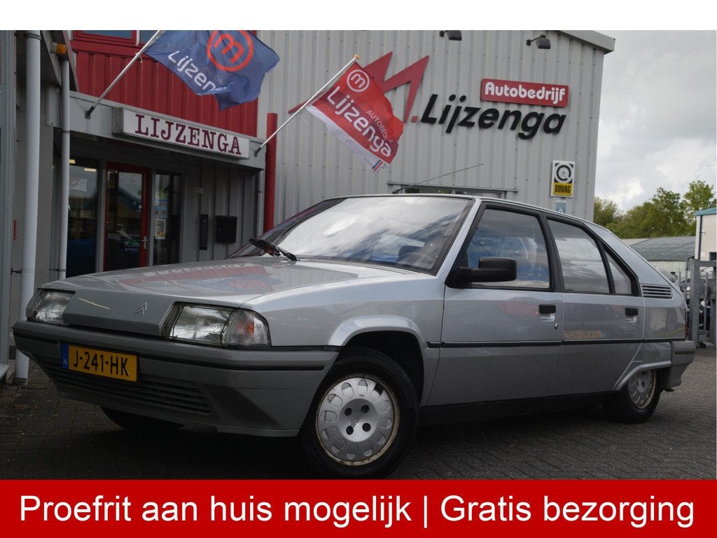 Citroën BX 1.6 Trekhaak | Radio | Centrale deurvergrendelin, Auto's, Voorwielaandrijving, Stof, Citroën, 82 pk
