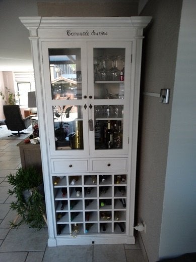 Wijnkast van Riviera Maison, Gebruikt, Met deur(en), Riviera Maison, Minder dan 100 cm