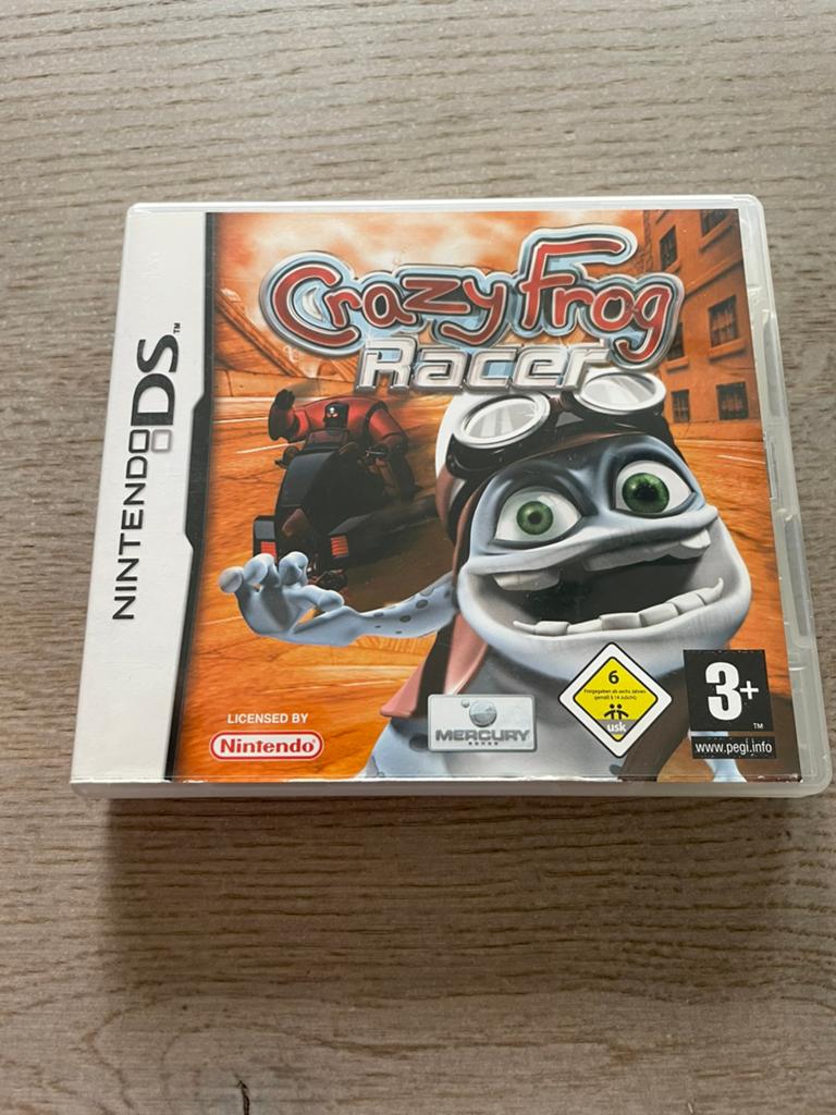 Nintendo DS Crazy Frog Racer, 1 speler, Racen en Vliegen, Ophalen of Verzenden, Zo goed als nieuw