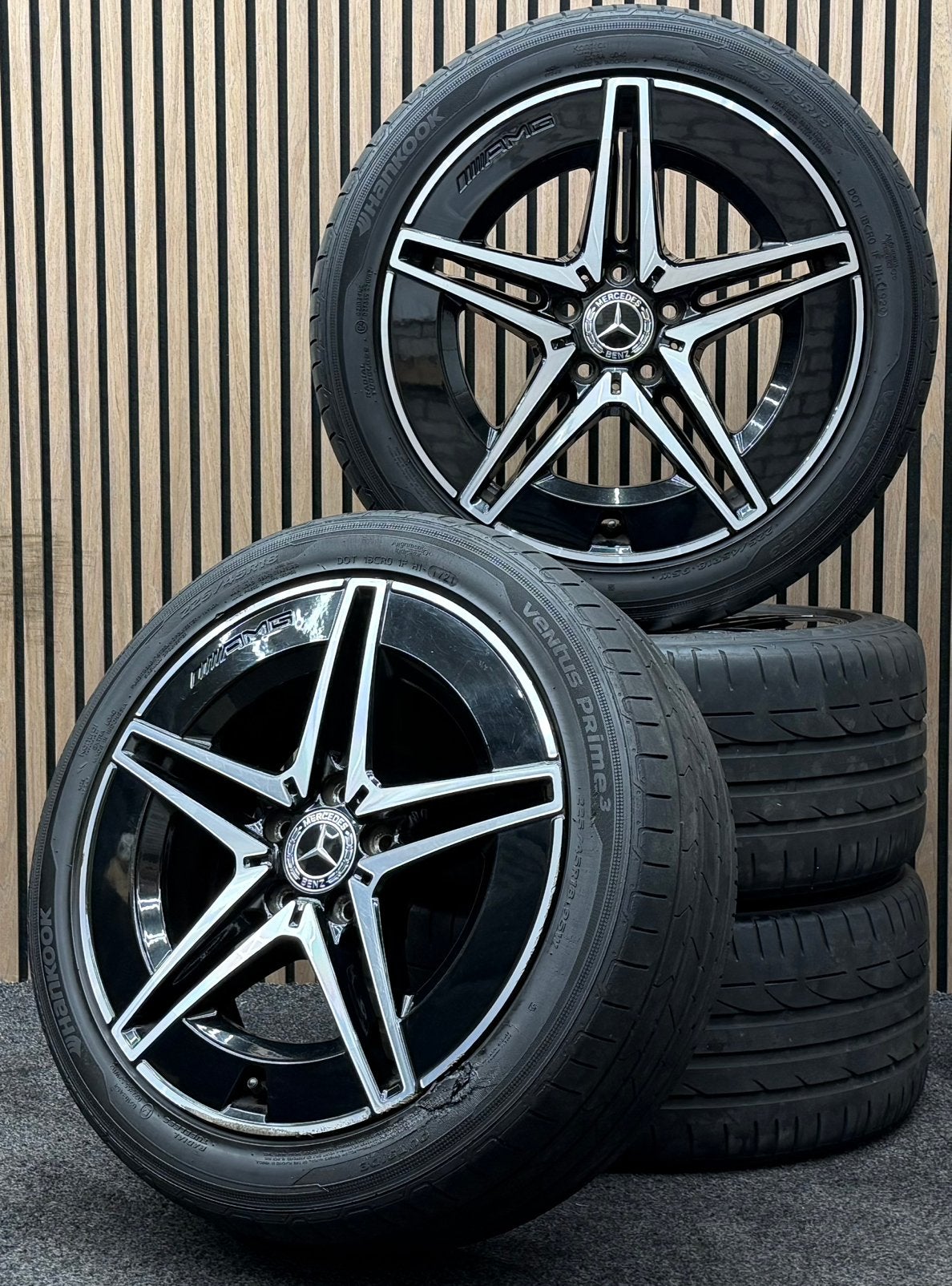 Originele 18 inch Mercedes C-Klasse W206 S206 AMG 5x112, Auto-onderdelen, Ophalen, 18 inch, ., Banden en Velgen