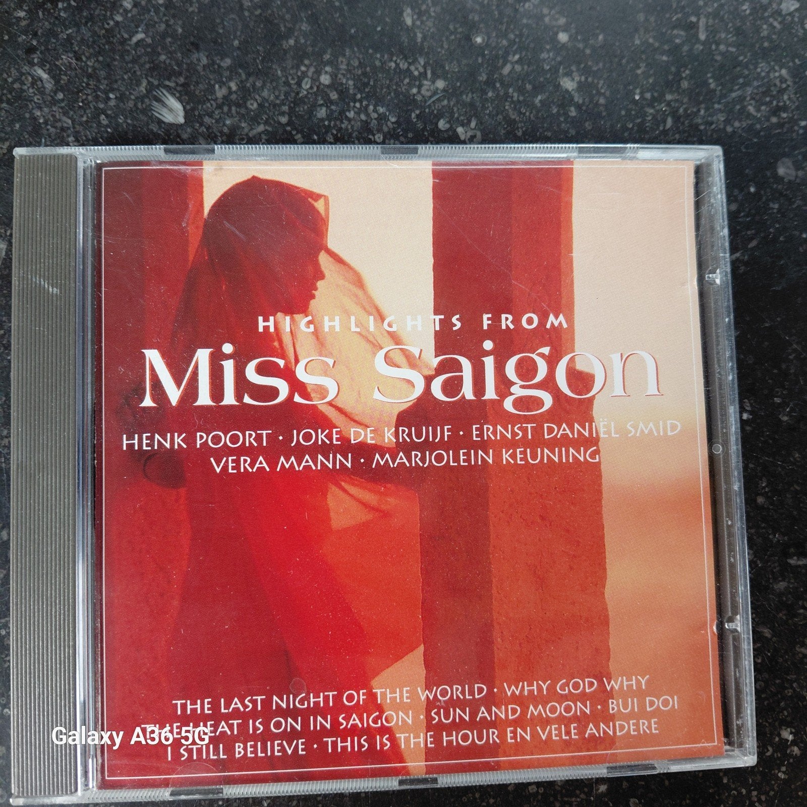 Highlights from Miss Saigon CD - Musical Soundtrack, Gebruikt, Overige genres, Ophalen of Verzenden, Inclusief doosje