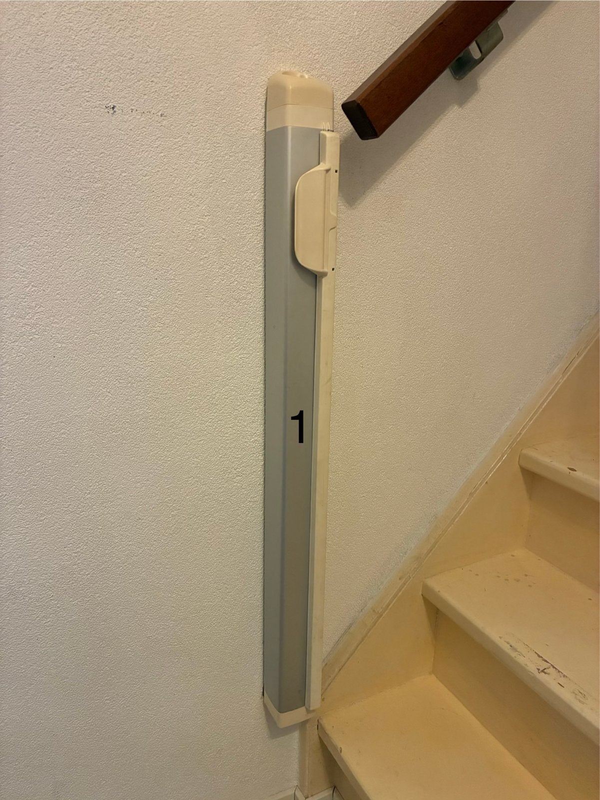 4 Kiddyguard traphekjes (3x Avant, 1x Accent) wit, Kinderen en Baby's, Traphekjes, Ophalen, Overige materialen, Gebruikt, Oprolhekje