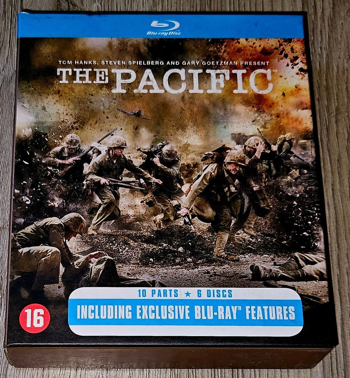 The Pacific - Complete Serie (Blu-ray Boxset), Cd's en Dvd's, Blu-ray, Engels, Vanaf 16 jaar, Boxset, Drama