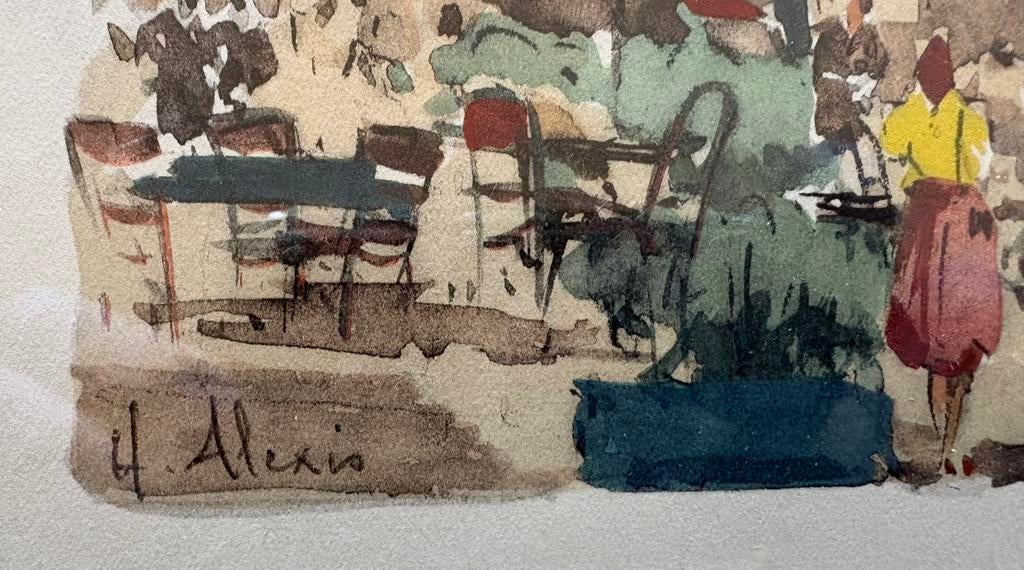 Montmartre Parijs, Antiek en Kunst, Kunst | Schilderijen | Klassiek, Ophalen
