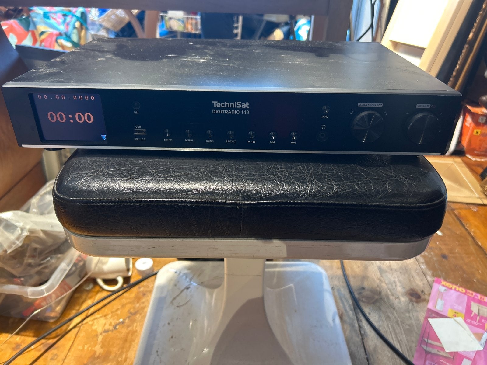 TechniSat DIGITRADIO 143 - Internetradio/DAB+/FM-radio, Ophalen of Verzenden, Gebruikt, Radio