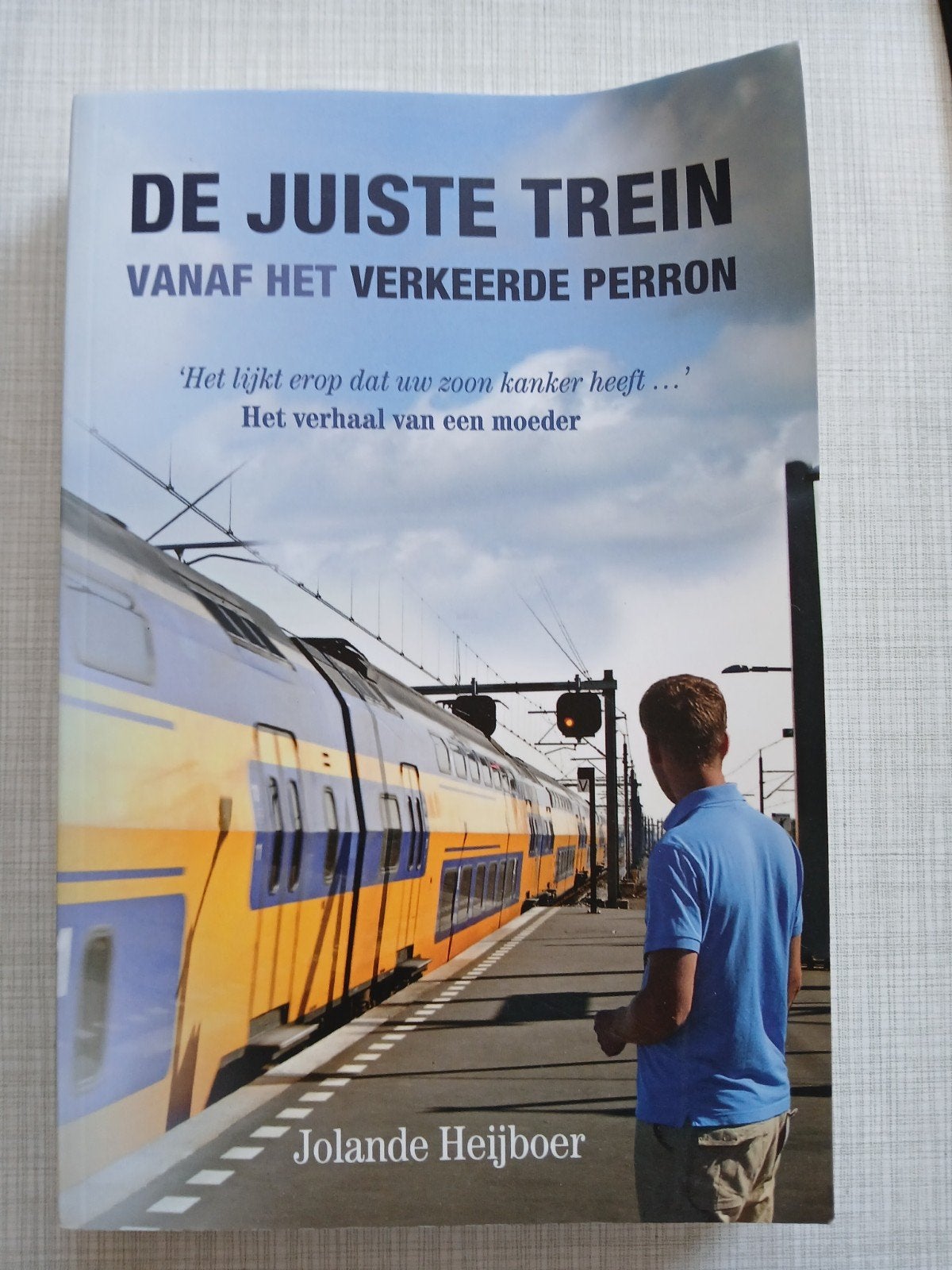 Jolanda Heijboer -De juiste trein vanaf het verkeerde perron, Ophalen of Verzenden, Zo goed als nieuw, Jolanda Heijboer, Sport