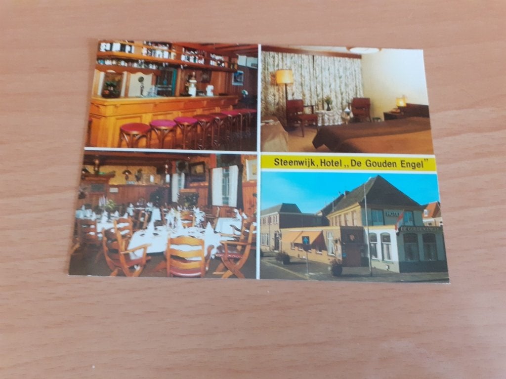 Steenwijk Hotel de Gouden Engel, Ophalen of Verzenden, 1980 tot heden, Ongelopen, Overijssel