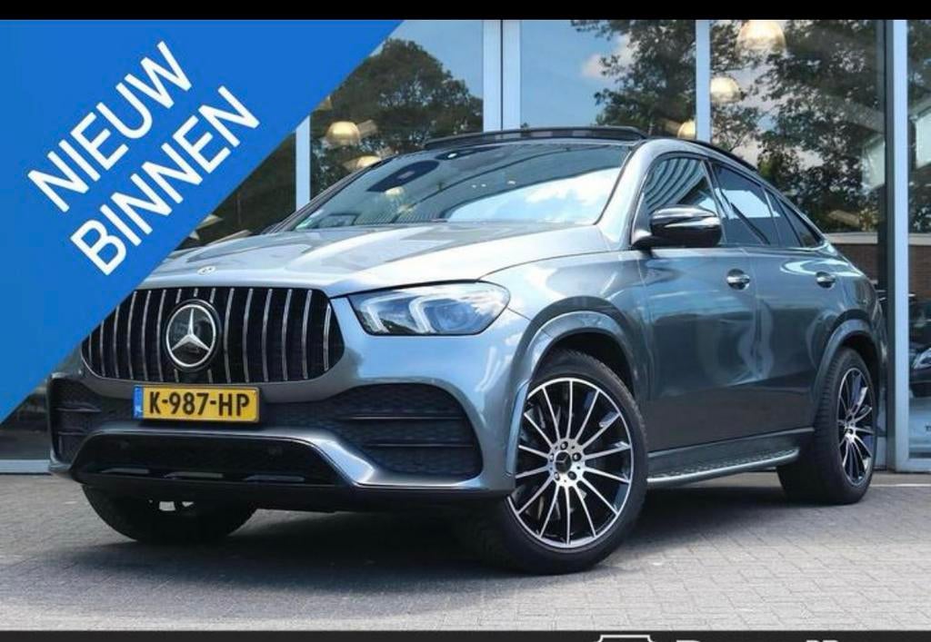 Mercedes GLE Coupé 350 e 4MATIC AMG Pano Airmatic 333pk 9G, Auto's, Automaat, 4 cilinders, 2525 kg, Bedrijf