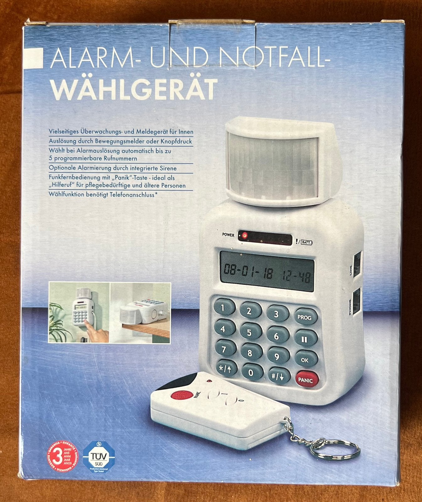 Nieuw alarm te koop, Ophalen of Verzenden, Nieuw, Detector, Sensor of Melder, Beweging
