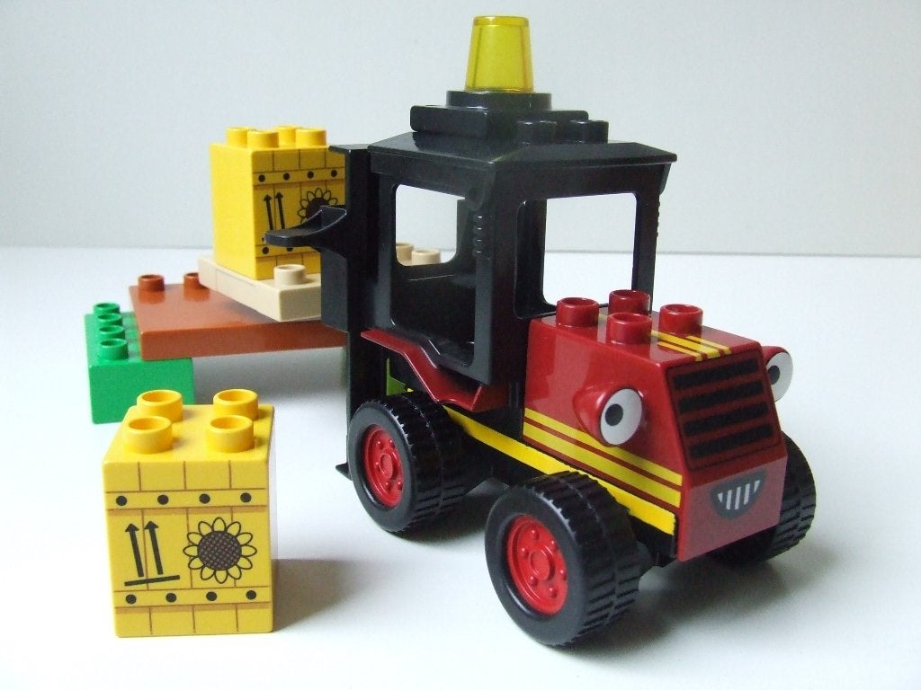 Duplo set 3298 – Laad- en tilhulp Sumsy (compleet), Gebruikt, Ophalen of Verzenden, Compleet, Duplo