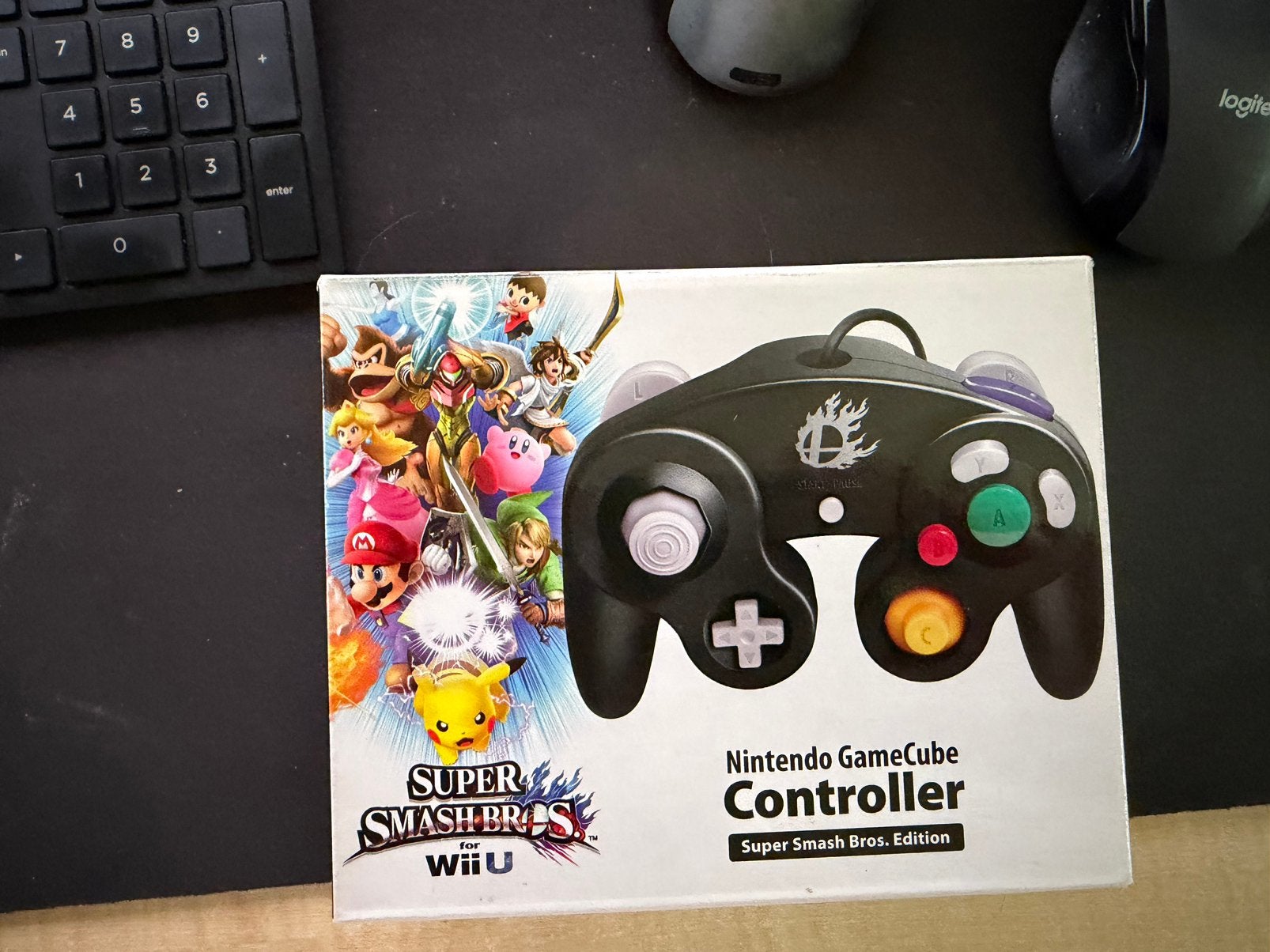 Nintendo GameCube Controller Super Smash Bros. Edition, Spelcomputers en Games, Ophalen of Verzenden, Zo goed als nieuw, Switch