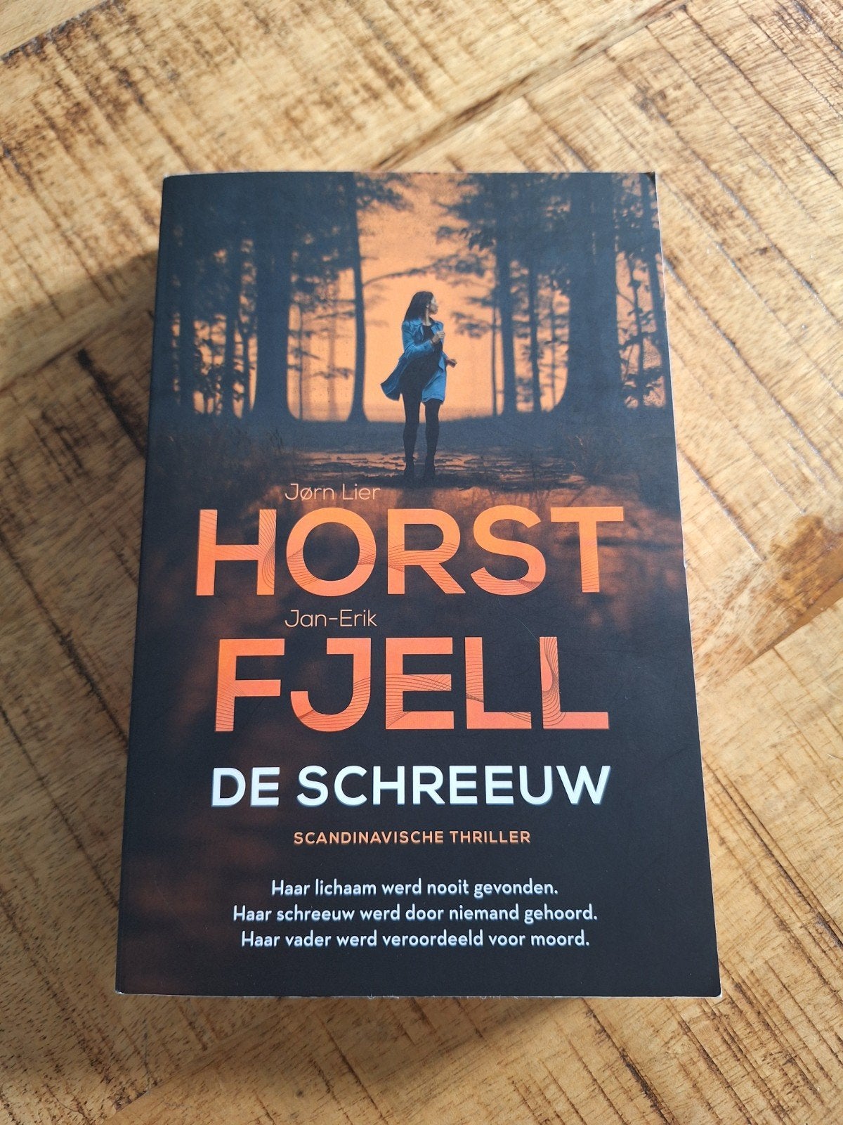 Jorn lier Horst en Jan-Erik Fjell - De schreeuw, Ophalen of Verzenden, Zo goed als nieuw, Jan-Erik Fjell; Jørn Lier Horst