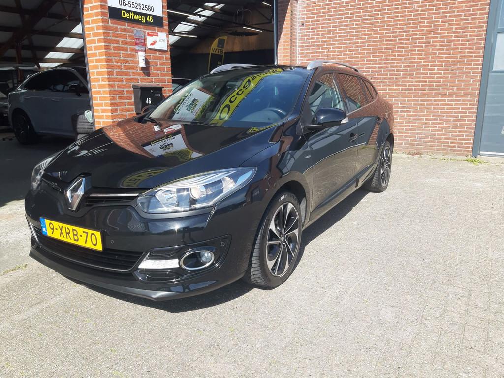 Renault Mégane Estate 1.2 TCe Bose versie met Bose audio. P, Voorwielaandrijving, Euro 5, Stof, Gebruikt