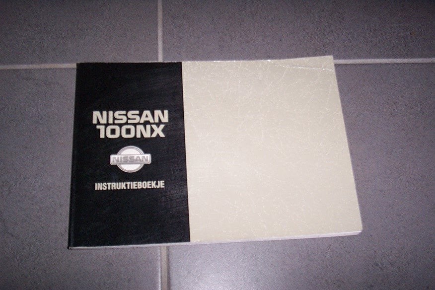 Gebruikershandleiding NISSAN 100NX type B13-D  1990/1996, Ophalen of Verzenden