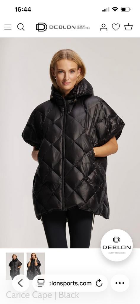 DEBLON SPORTS, Ophalen of Verzenden, Nieuw, Maat 38/40 (M), Zwart