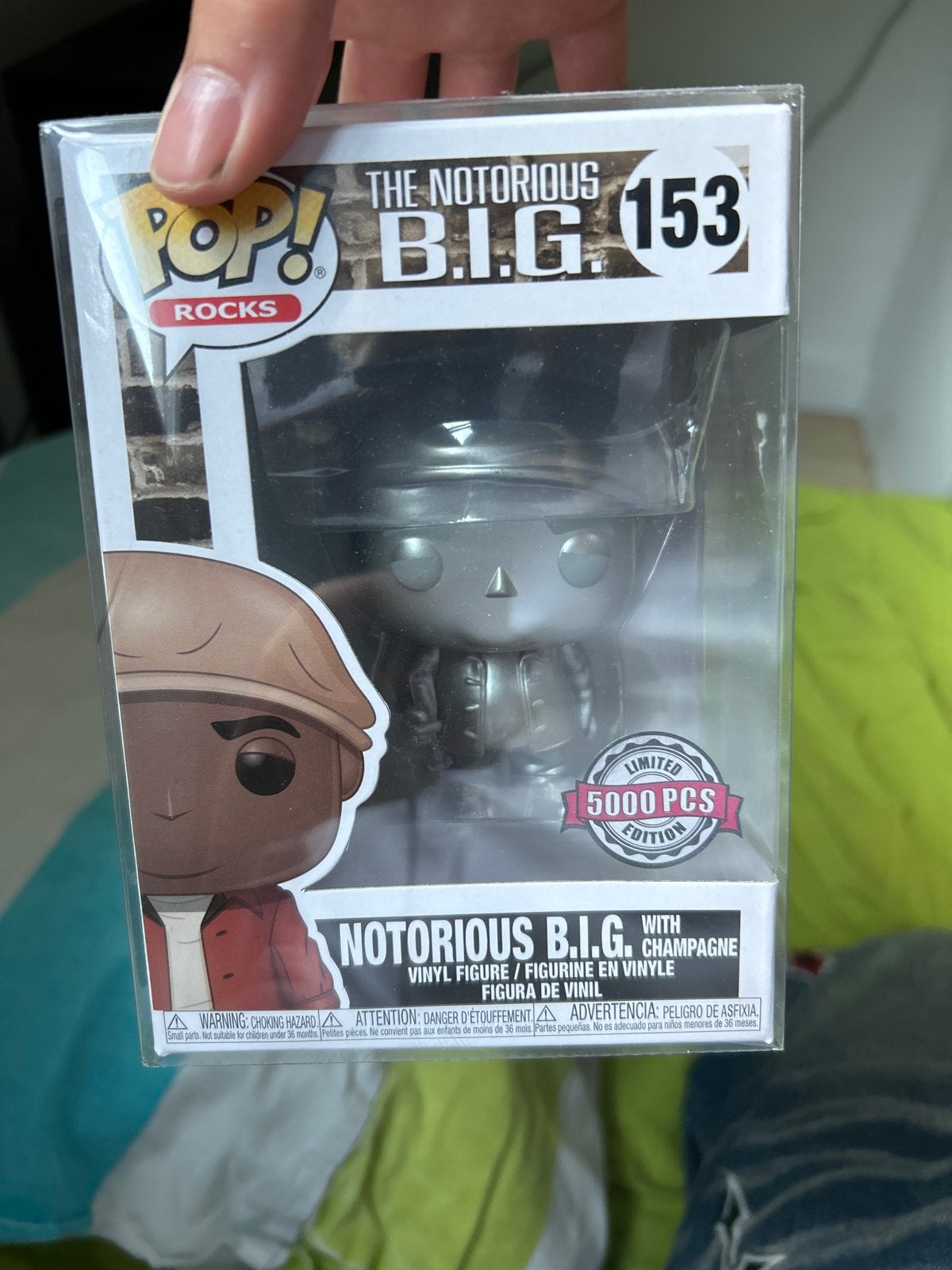 Funko Pop! Rocks: The Notorious B.I.G. 153 Limited Edition, Ophalen, Nieuw