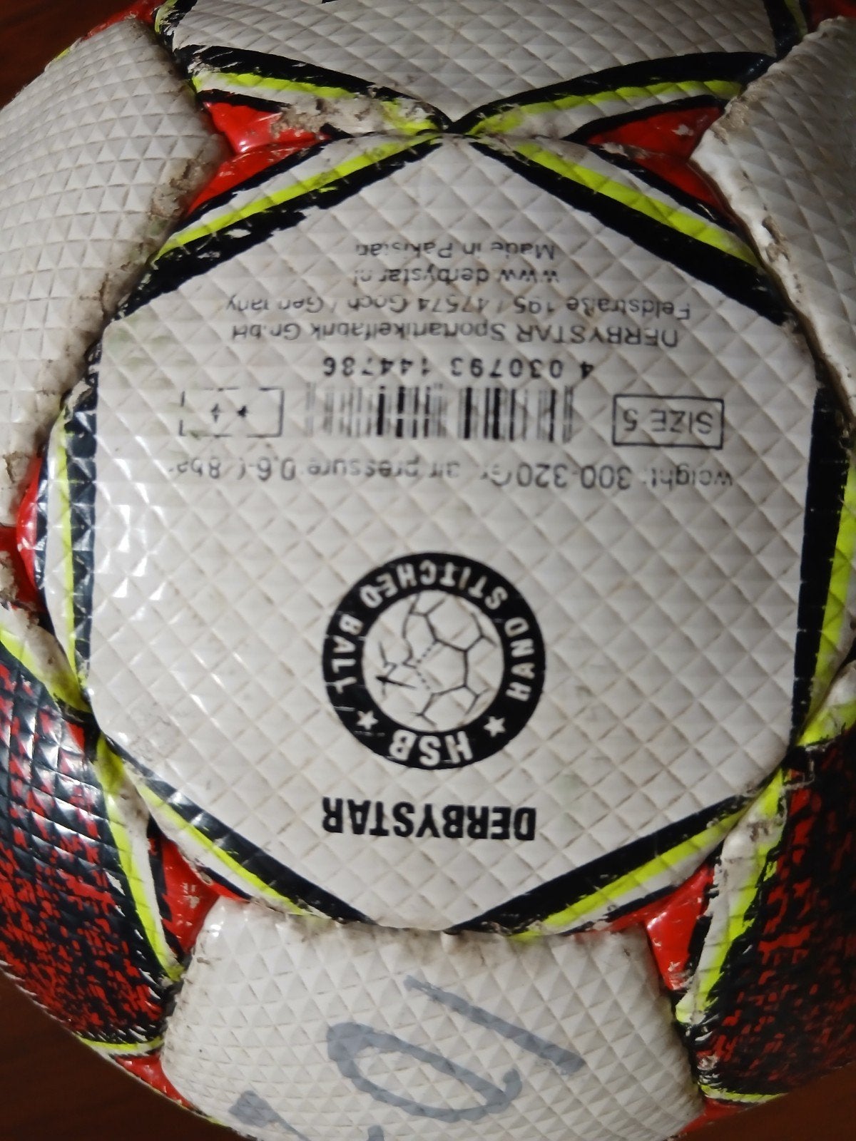 Derby star voetbal, Maat XS of kleiner, Ophalen of Verzenden, Bal
