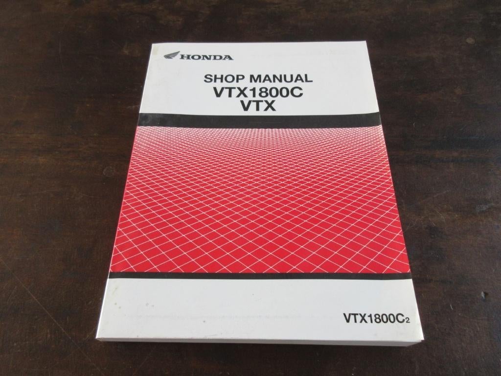 Honda VTX1800C VTX 2002 werkplaatshandboek manual, Motoren, Ophalen of Verzenden, Honda