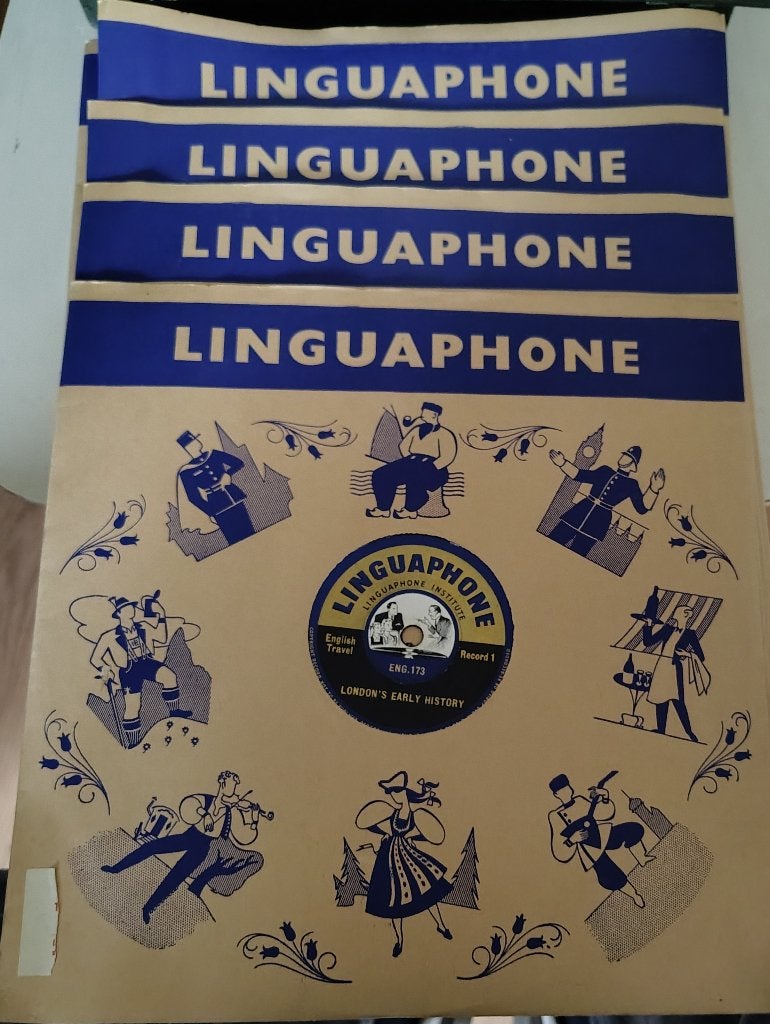 Linguaphone English Travel Course 16 stuks, Ophalen, Zo goed als nieuw