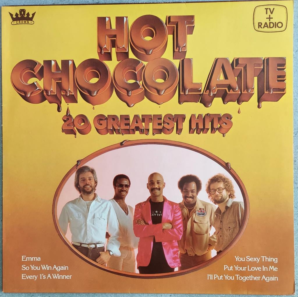 Hot Chocolate – 20 Greatest Hits; LP vinyl 1980, Ophalen of Verzenden, Gebruikt, 12 inch
