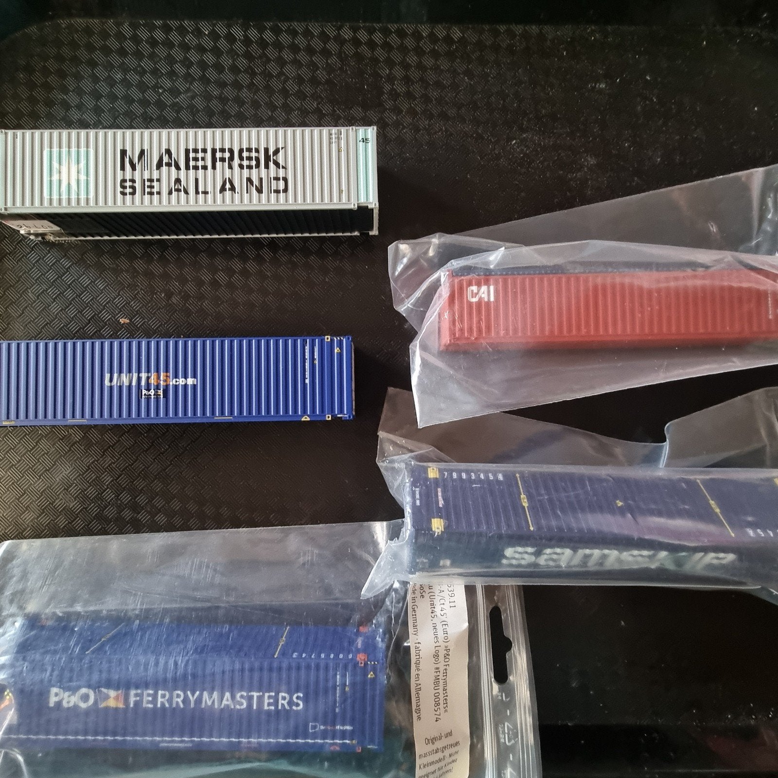 HERPA/KOMBIMODELL H0 CONTAINERS, Ophalen of Verzenden, Zo goed als nieuw, Gelijkstroom of Wisselstroom, Overige merken